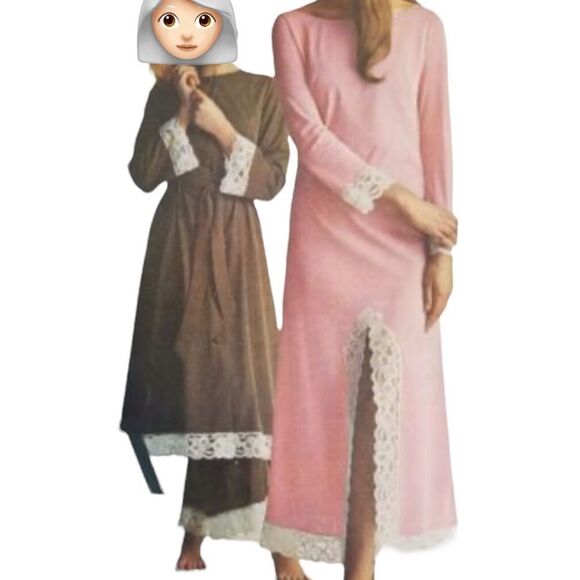 Vintage Peignoir Set Gossard Artemis Vintage Alluring 2 Piece Set Size S - Picture 6 of 11